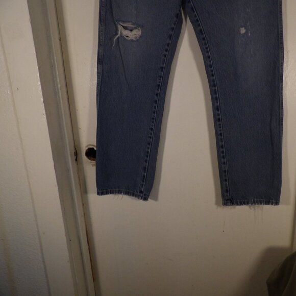 Rustler Distressed Well Worn Jeans Sz 36/30 - Picture 3 of 6